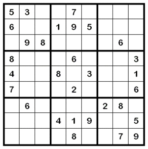 300px-Sudoku-by-L2G-20050714