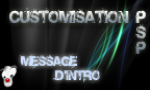 changez message demarrage psp