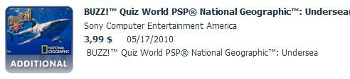 Pack Geographique pour Buzz Quizz World PSP!