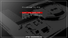 PicoDrive 1.51b - menu