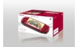 psp 3000 red