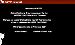 PSPFTP version 2 0