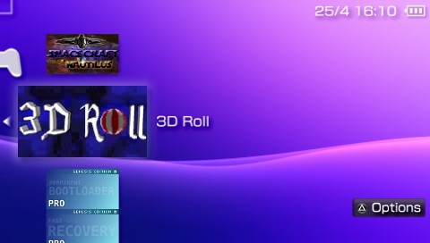 3D Roll 1.1 - Lancement