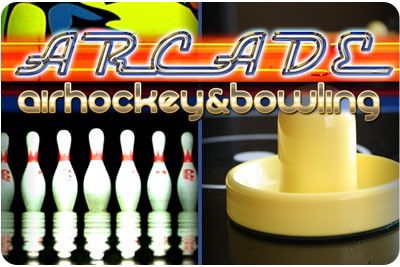 Arcade Air Hockey & Bowling