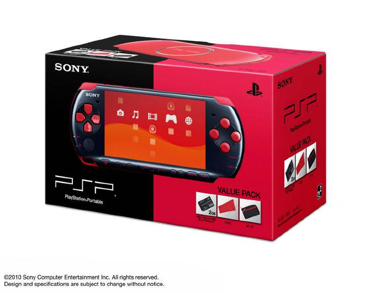 Coloris PSP Noir Rouge 003
