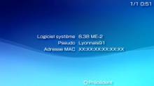 Custom Firmware 6.38 ME-2 - Informations Systèmes.