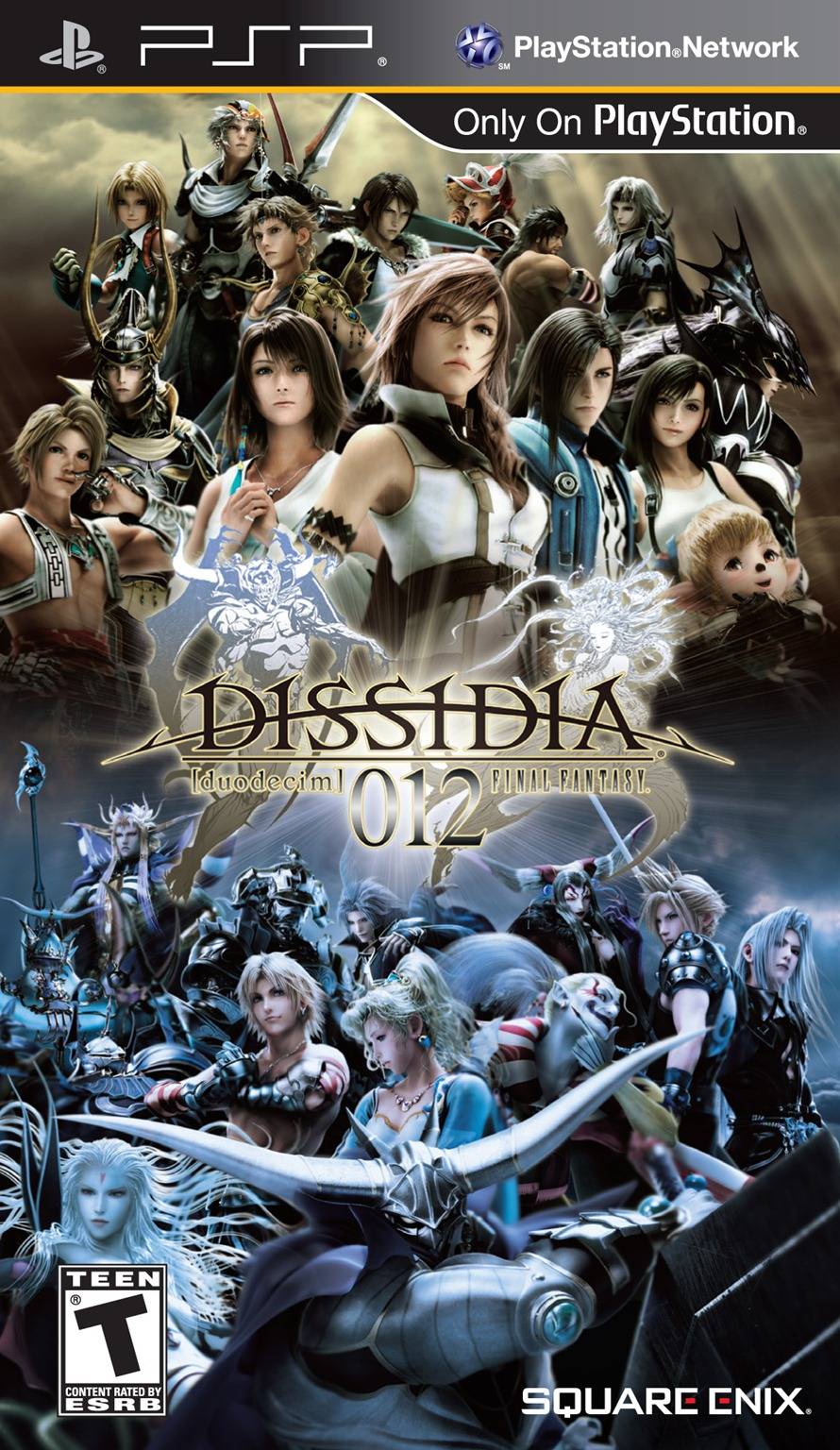 Dissidia Duodecim Final Fantasy jaquette US
