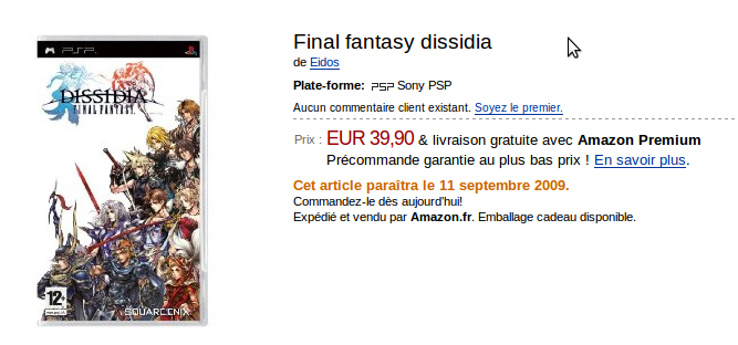 Final-fantasy-dissidia-Amazon-fr