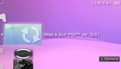 firmware officiel 5.51 screenshot0