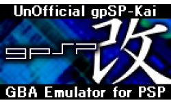 PSP/PS Vita release: GBA emulator UO gpSP Kai v3.4 test 4 build