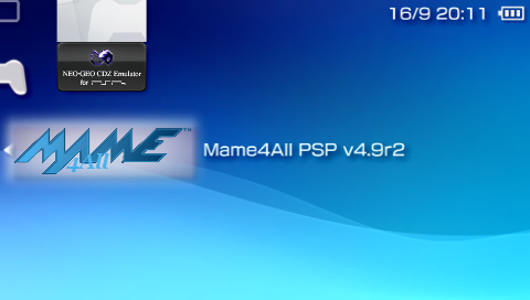 Image XMB MAME4ALL v4.9r2