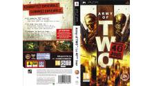 jaquette Army of Two 40ieme jour PSP