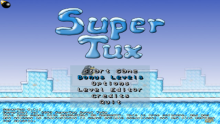 menu supertux