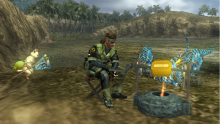 Metal-Gear-Solid-Peace-Walker-niveau-bonus-Monster-Hunter-wyverns-felyne003
