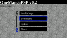 OneManga PSP Client v0.2 PCT2159