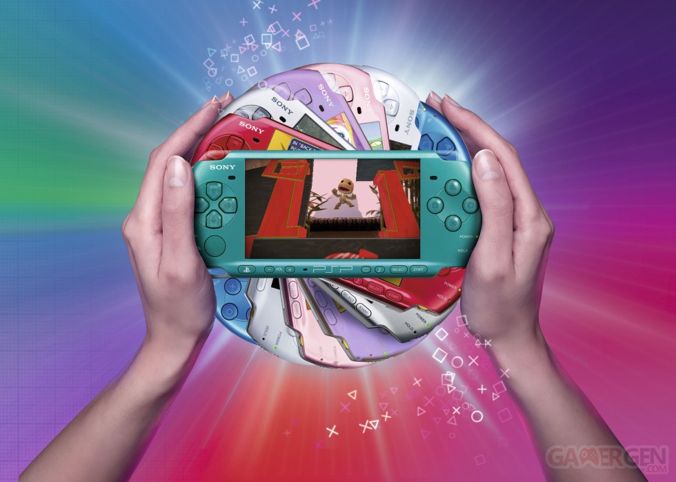 PSP 3000 - 7 Colours