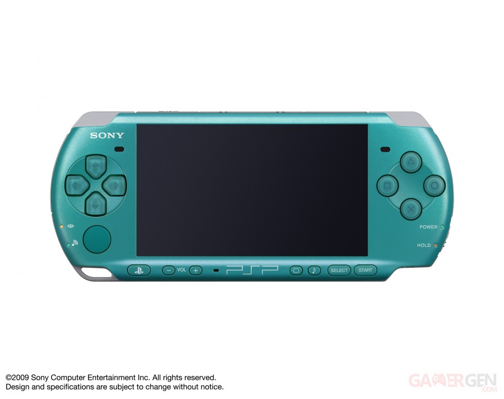 PSP 3000 - Turquoise Green