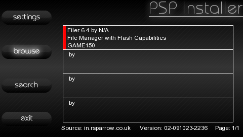 PSP Installer 007