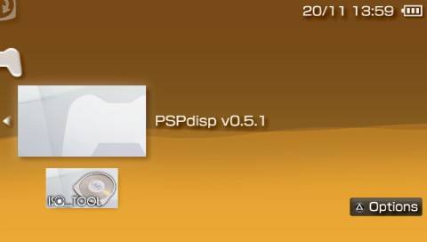 PSPDisp 0.5.1  PSP 001