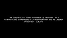 Simple Guitar Tuner Simple Guitar Tuner - 5