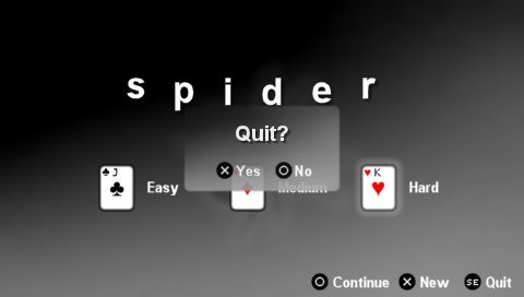 spider solitaire 4