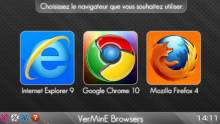 VerMinE Browsers - Choix des navigateurs