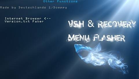 VSH and Recovery Menu Flasher006
