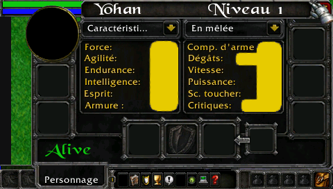 Warcraft 2D PSP screenshot4